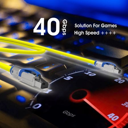 Cat.8 Speedy Cabling - The Cat.8 products are verified by GHMT